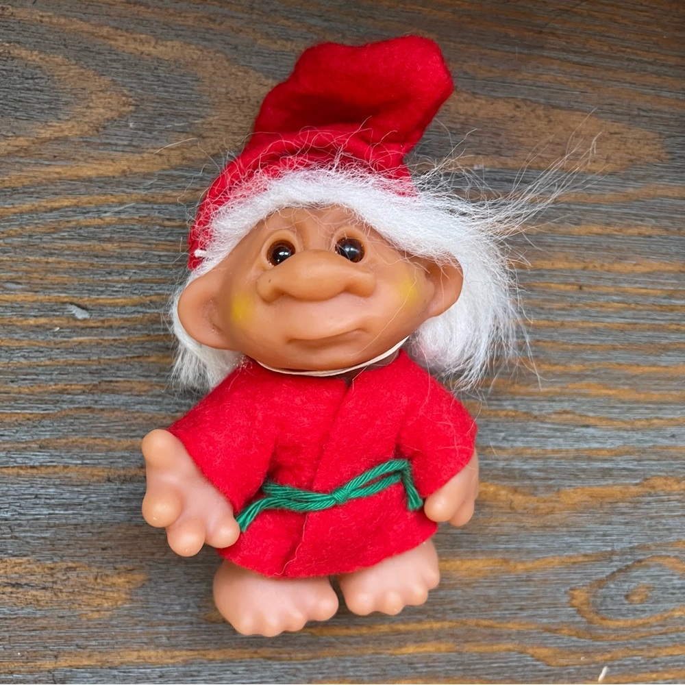 Troll Thomas Dam Christmas vintage doll